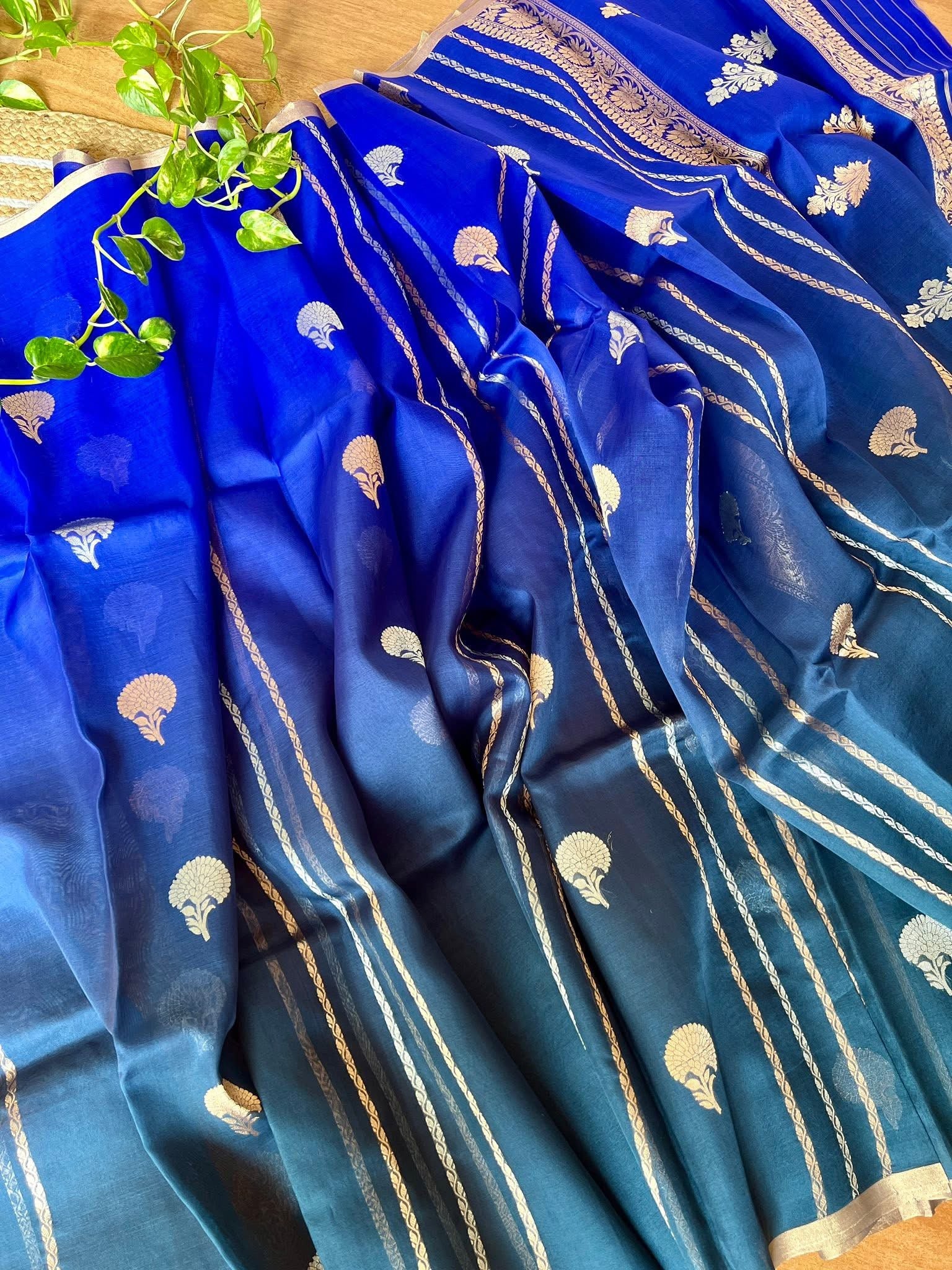 Pure Tissue Kora Benarashi saree
